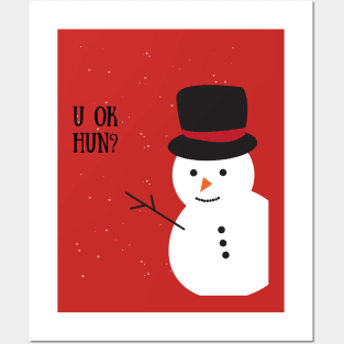 U ok hun? Funny Christmas 2020 Posters and Art